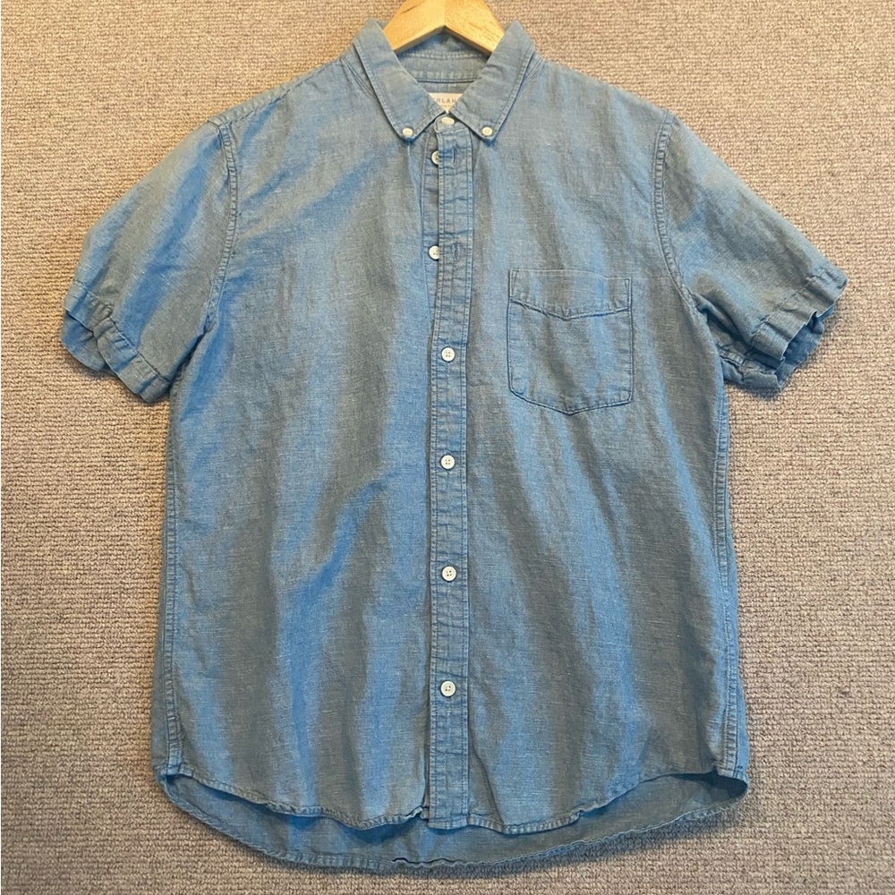 Everlane linen short sleeve shirt